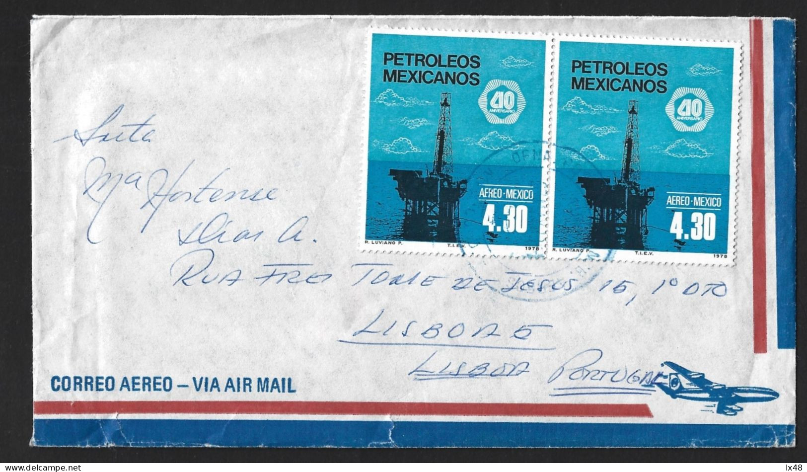 Oil Exploration In The Mexican Sea. 40 Years Of Mexican Petroleum. Olie-exploratie In De Mexicaanse Zee. 40 Jaar Mexicaa - Pétrole