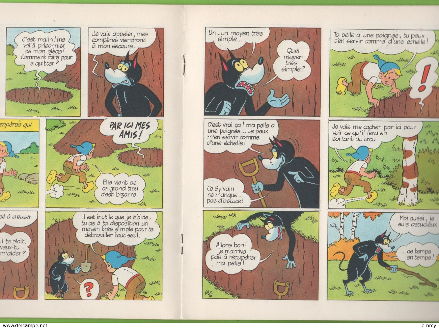 BD - LES AVENTURES DE SYLVAIN Et SYLVETTE - ATTENTION ! PIEGES - N° 46 - 1972 - Sylvain Et Sylvette