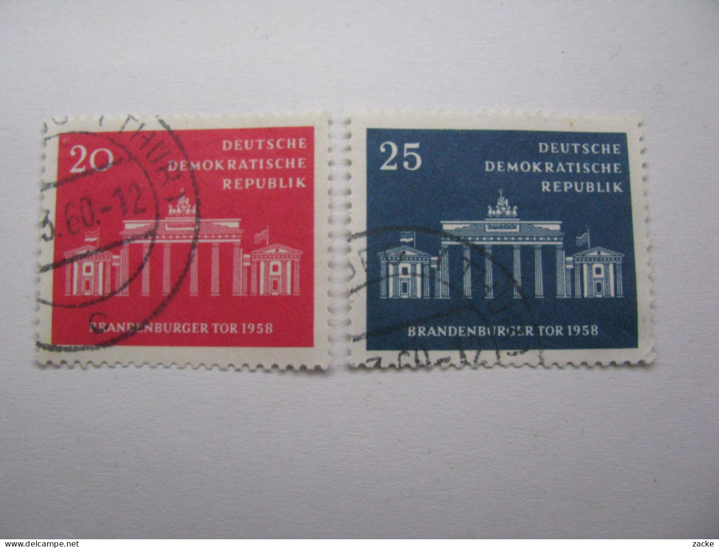 DDR  665 - 666    O - Used Stamps