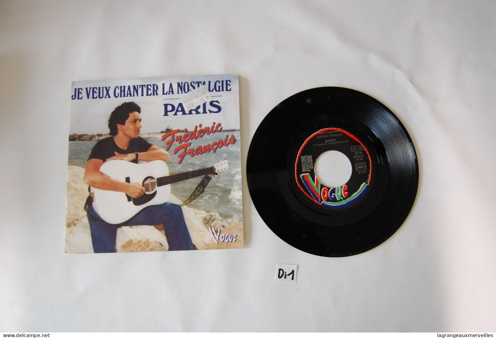 Di1- Vinyl 45 T - Fréderic François - Vogue 1981 - Paris - Je Veux Chanter 2 - Autres - Musique Française