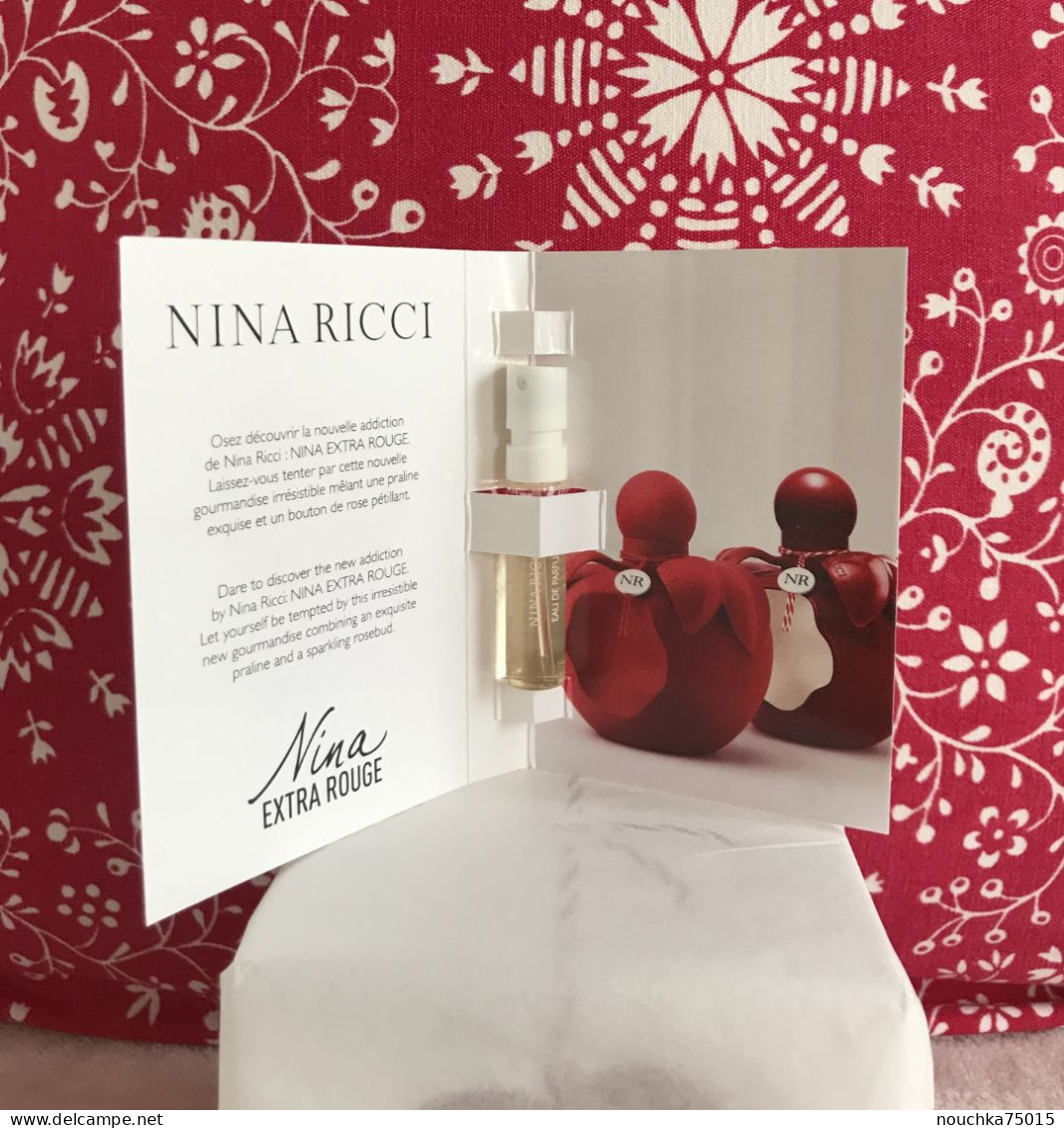 Nina Ricci - Nina Extra Rouge, échantillon - Parfumproben - Phiolen