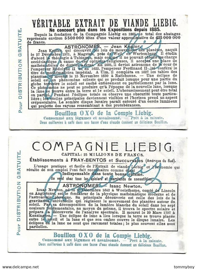 S 846, Liebig 6 Cards, Astronomes - Liebig