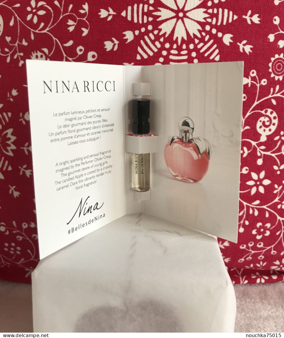 Nina Ricci - Nina EDT, échantillon - Perfume Samples (testers)