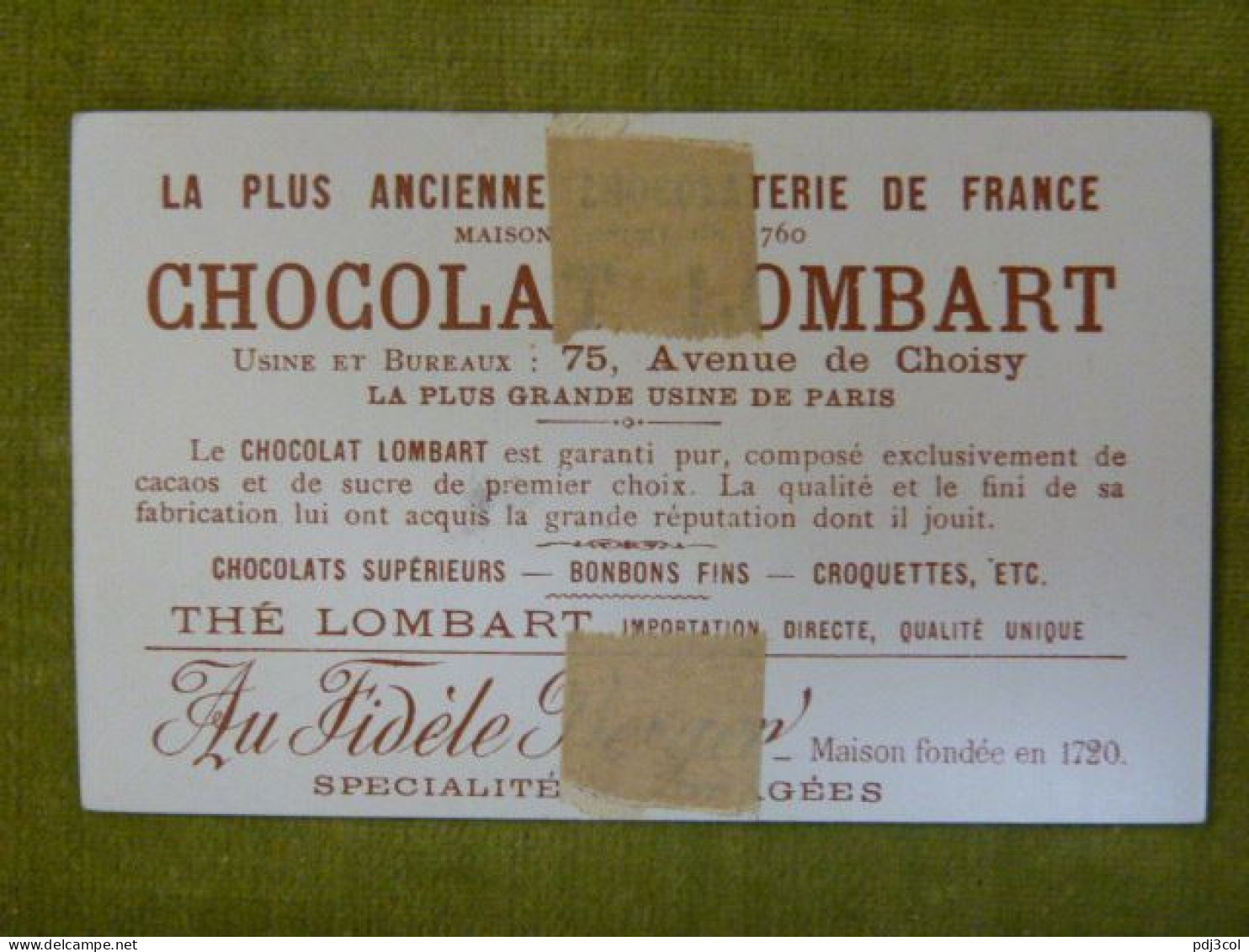 La Chasse Est Ouverte - Chocolat Lombart - Chromo Illustrée Humoristique - Lombart