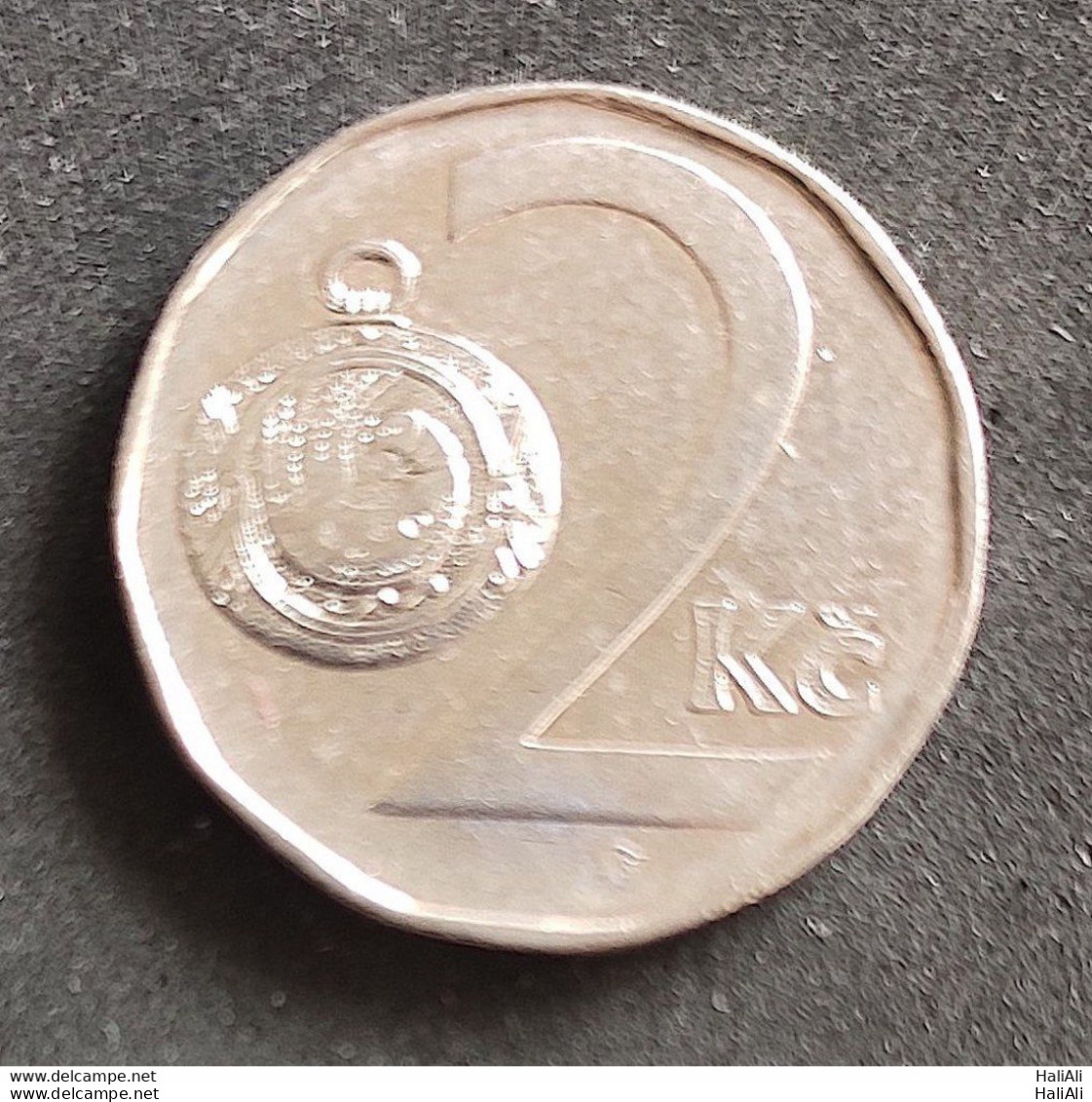 Coin Czech Repubilc Moeda 1993 2 Korun 1 - Tchéquie