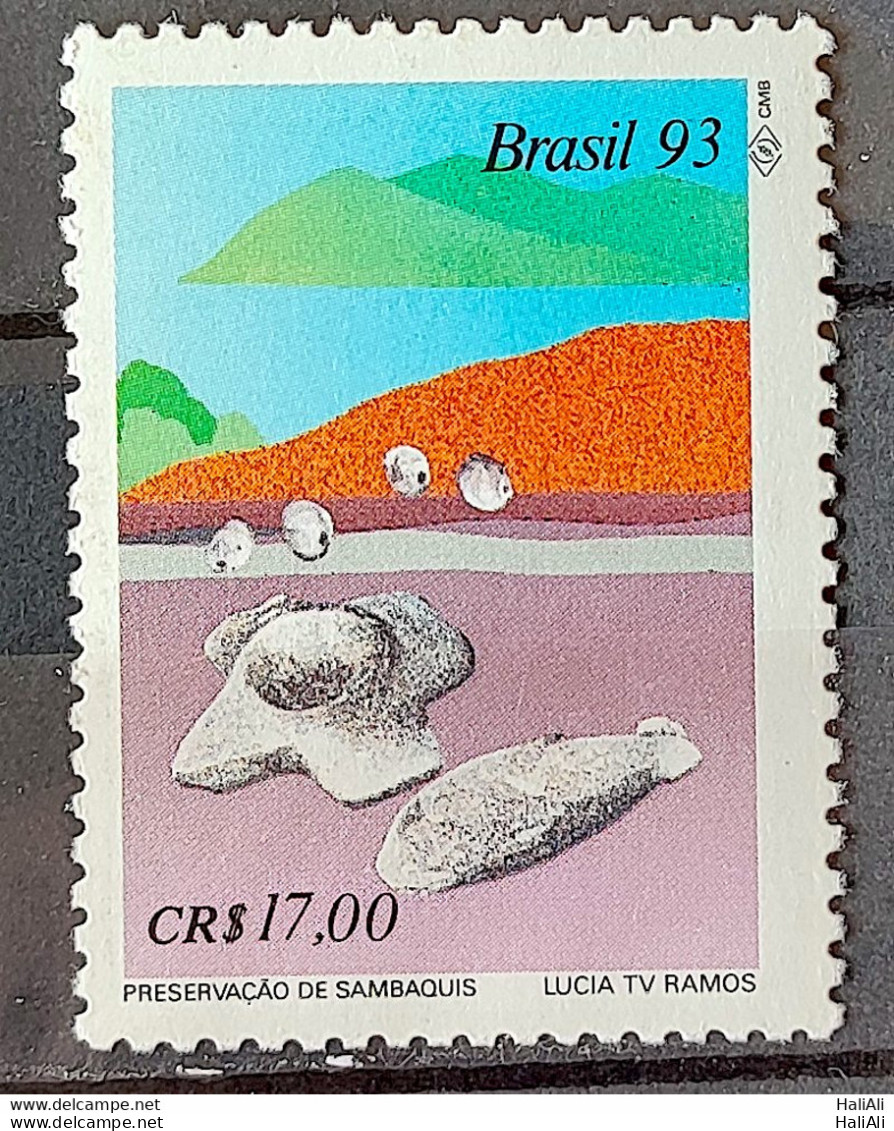 C 1862 Brazil Stamp Preservation Of Sambaquis Pre History 1993 - Neufs