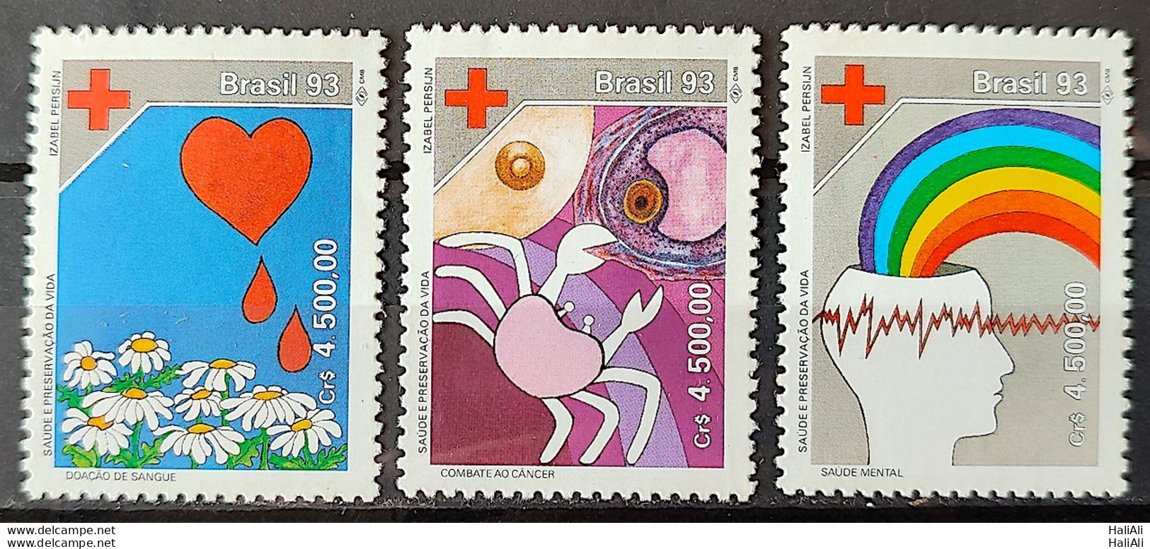 C 1834 Brazil Stamp Health And Cancer Fighting Prevention 1993 2 - Ungebraucht