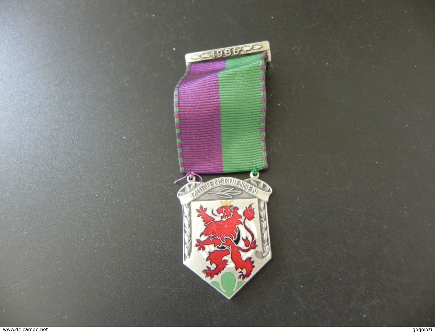 Shooting Medal - Medaille Schweiz Suisse Switzerland - Murten Schiessen 1986 - Other & Unclassified
