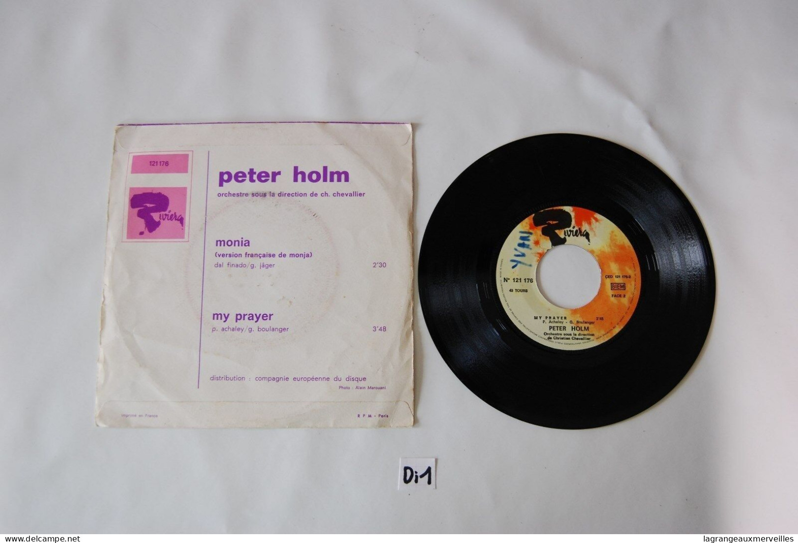 Di1- Vinyl 45 T - Peter Holm - Disco, Pop