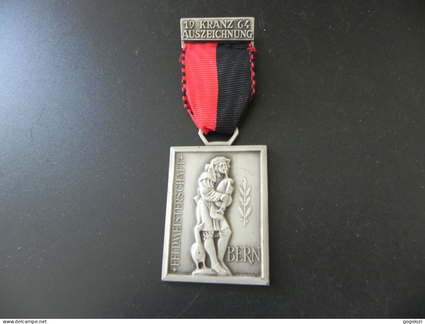 Shooting Medal - Medaille Schweiz Suisse Switzerland - Kranzauszeichnung Bern 1964 - Other & Unclassified