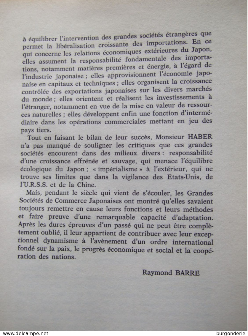 L'EMPIRE DU COMMERCE LEVANT / DANIEL HABER  / PREFACE DE RAYMOND BARRE