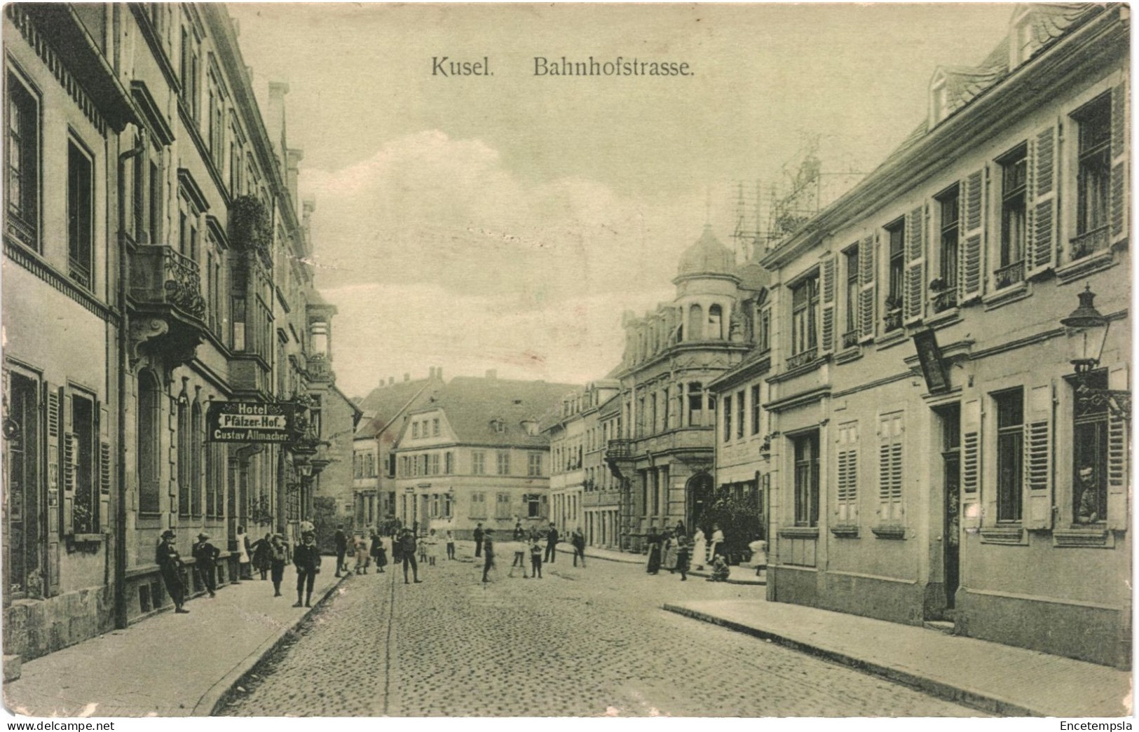 CPA Carte Postale  Germany Kusel Bahnhofstrasse 1918 VM79858ok - Kusel