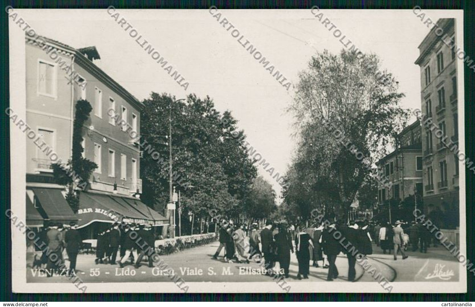 Venezia Lido Foto Cartolina QK2759 - Venezia