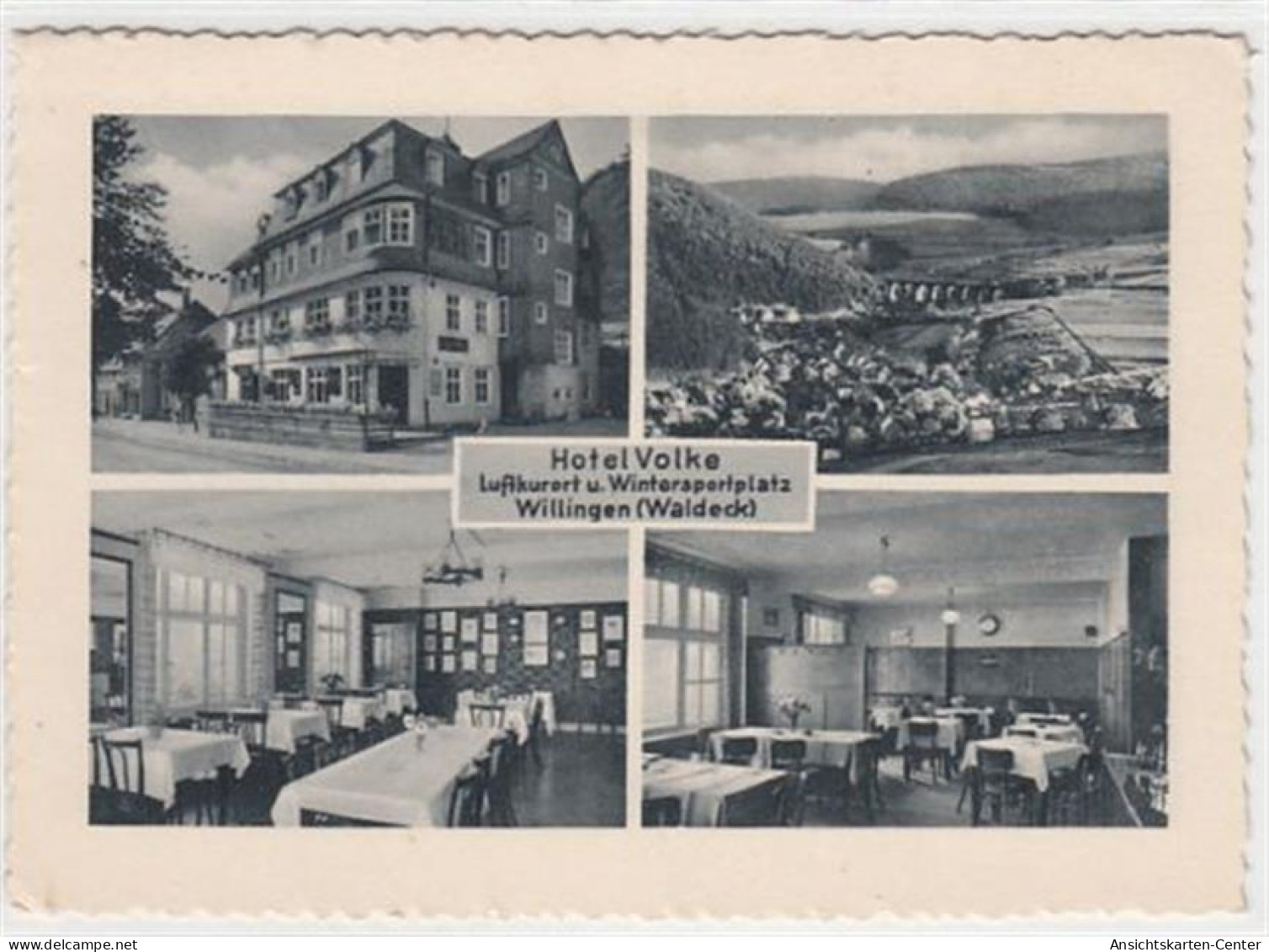 39086504 - Willingen. Hotel Volke Ungelaufen  Gute Erhaltung. - Autres & Non Classés