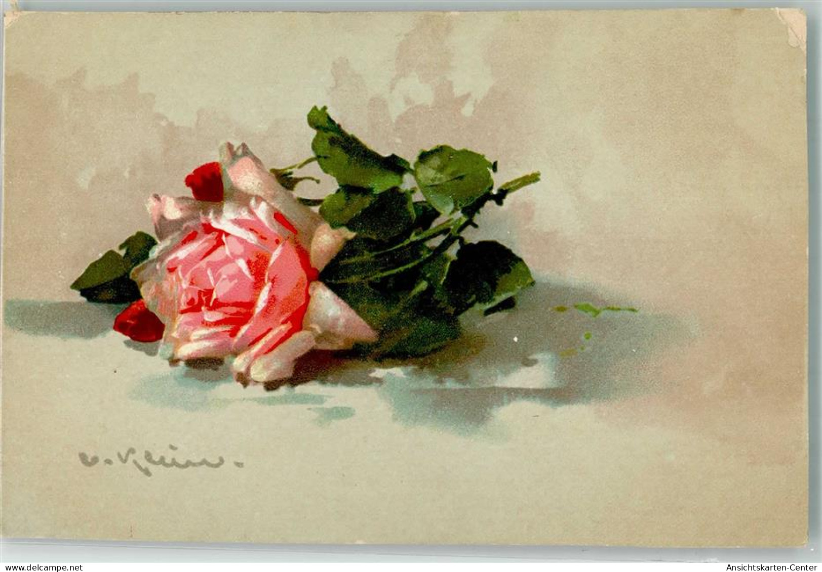 39629704 - Rose Kuenstlerkarte Pfb Nr.111 - Klein, Catharina