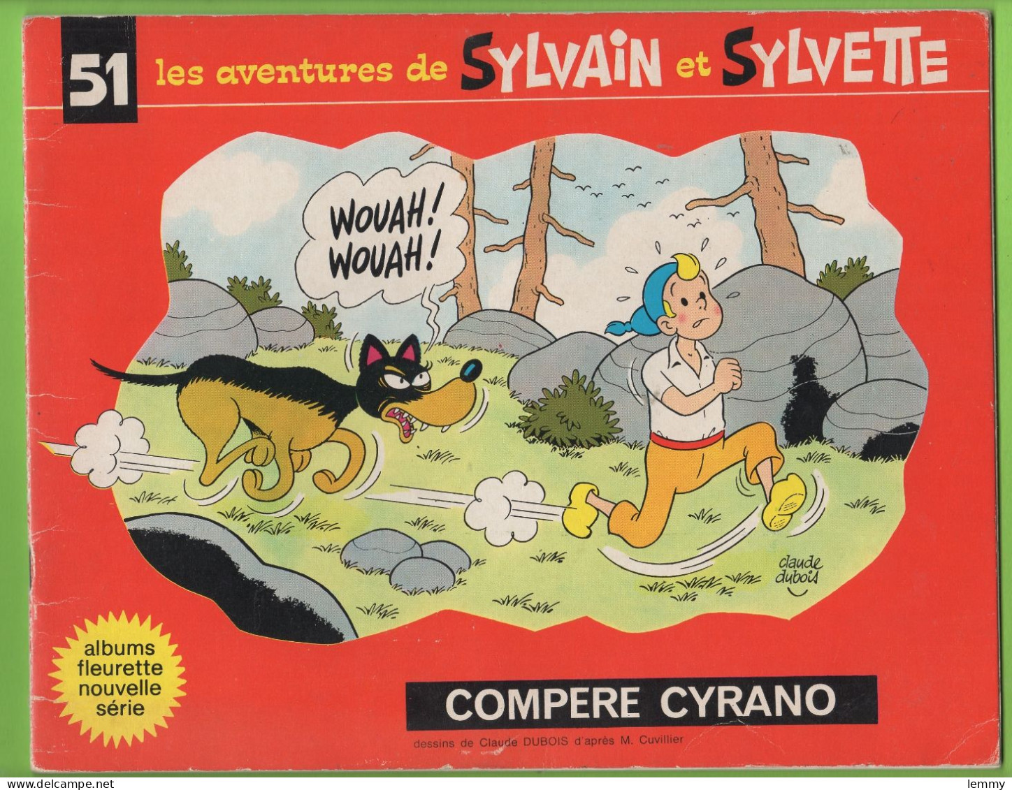 BD - LES AVENTURES DE SYLVAIN Et SYLVETTE - COMPÈRE CYRANO - N° 51 - 1972 - Sylvain Et Sylvette