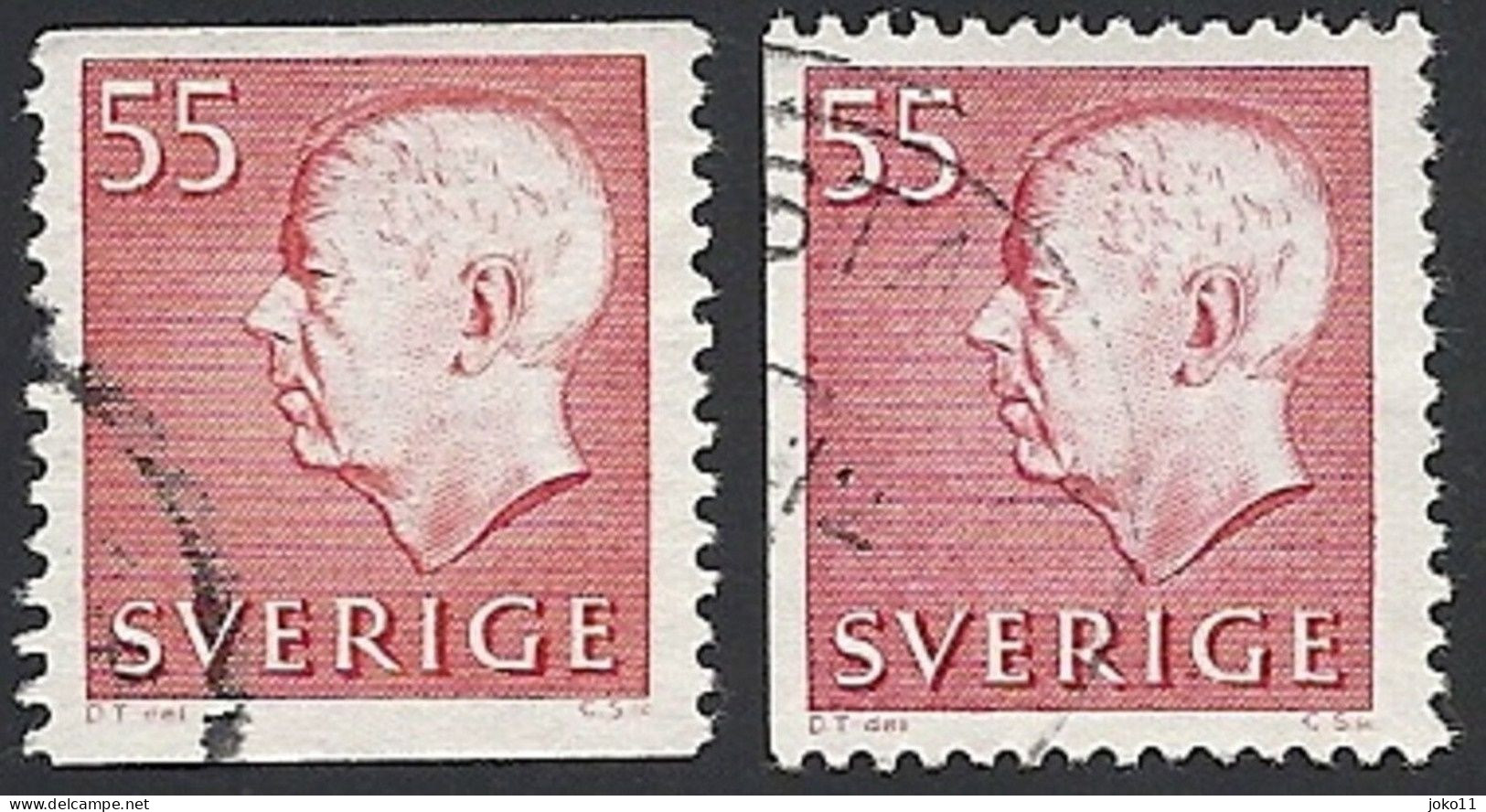 Schweden, 1969, Michel-Nr. 631 A+D, Gestempelt - Gebraucht