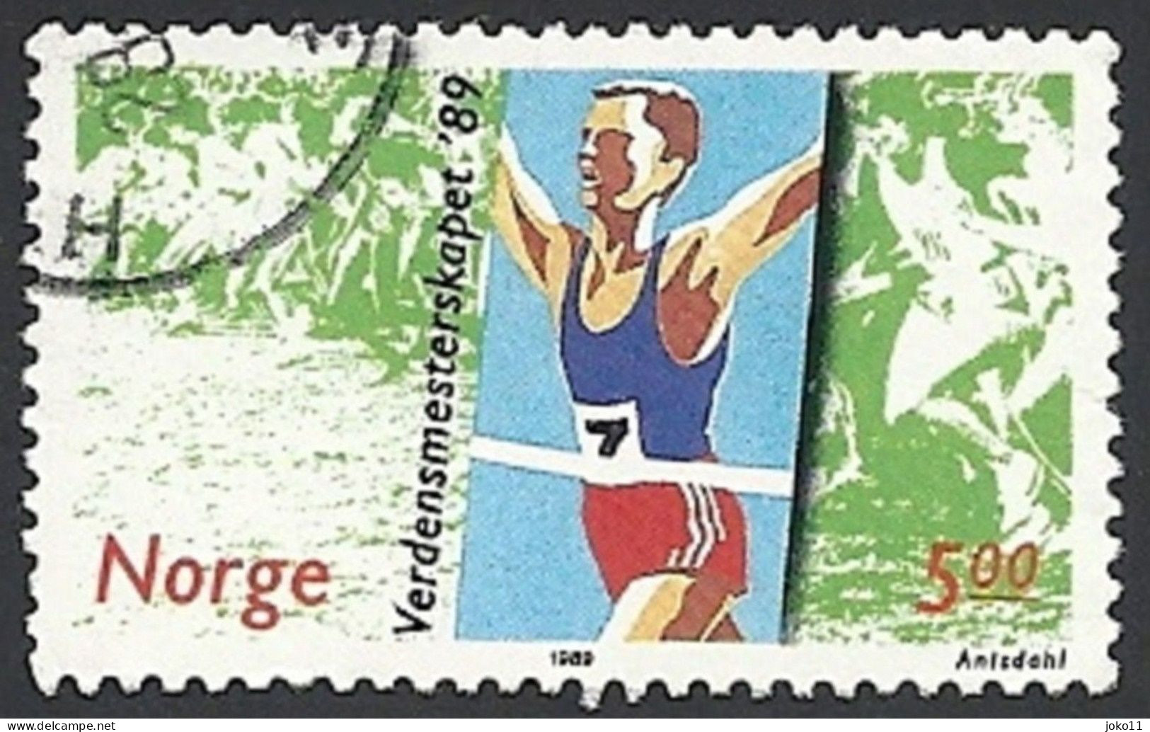 Norwegen, 1989, Mi.-Nr. 1014, Gestempelt - Oblitérés