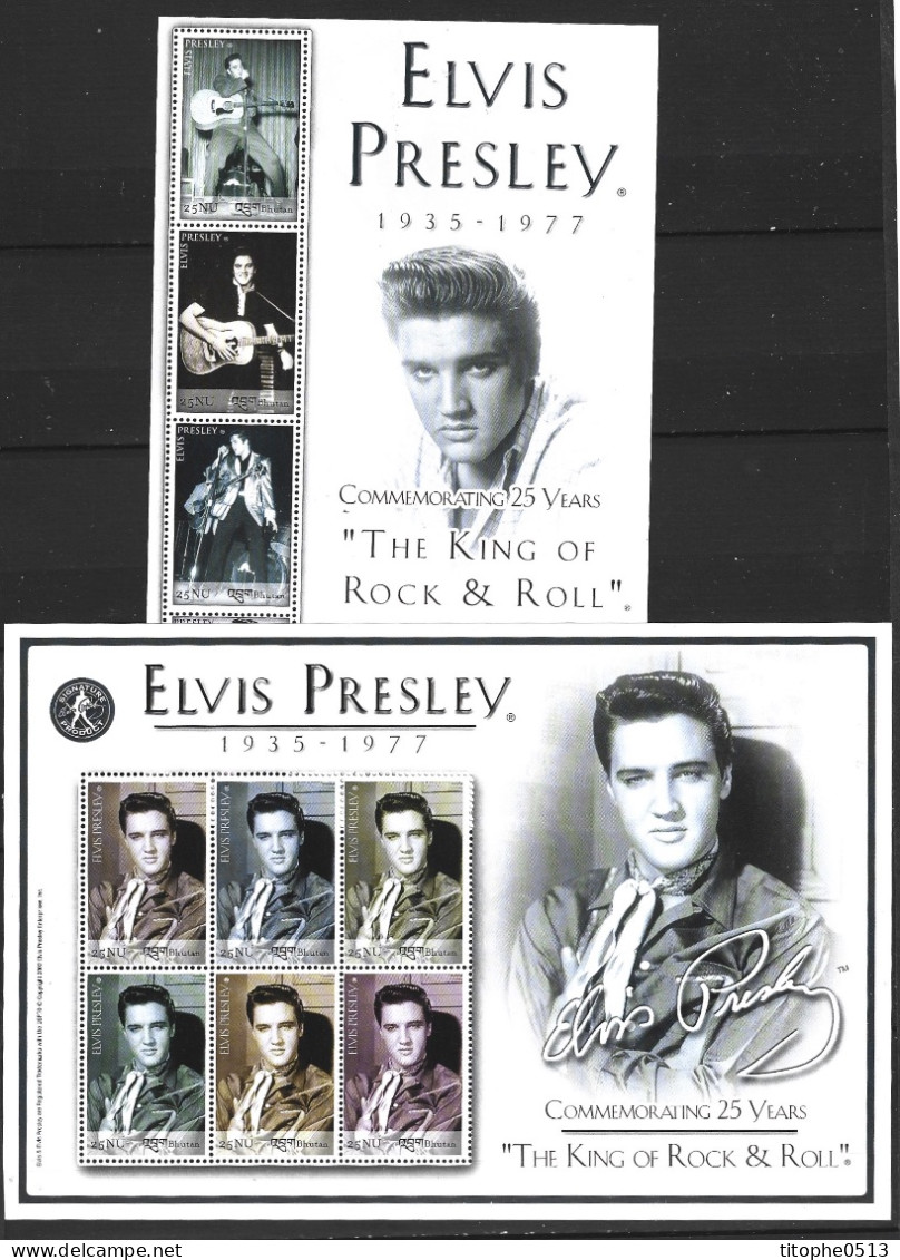BHOUTAN. N°1712-21 De 2003. Elvis Presley. - Elvis Presley