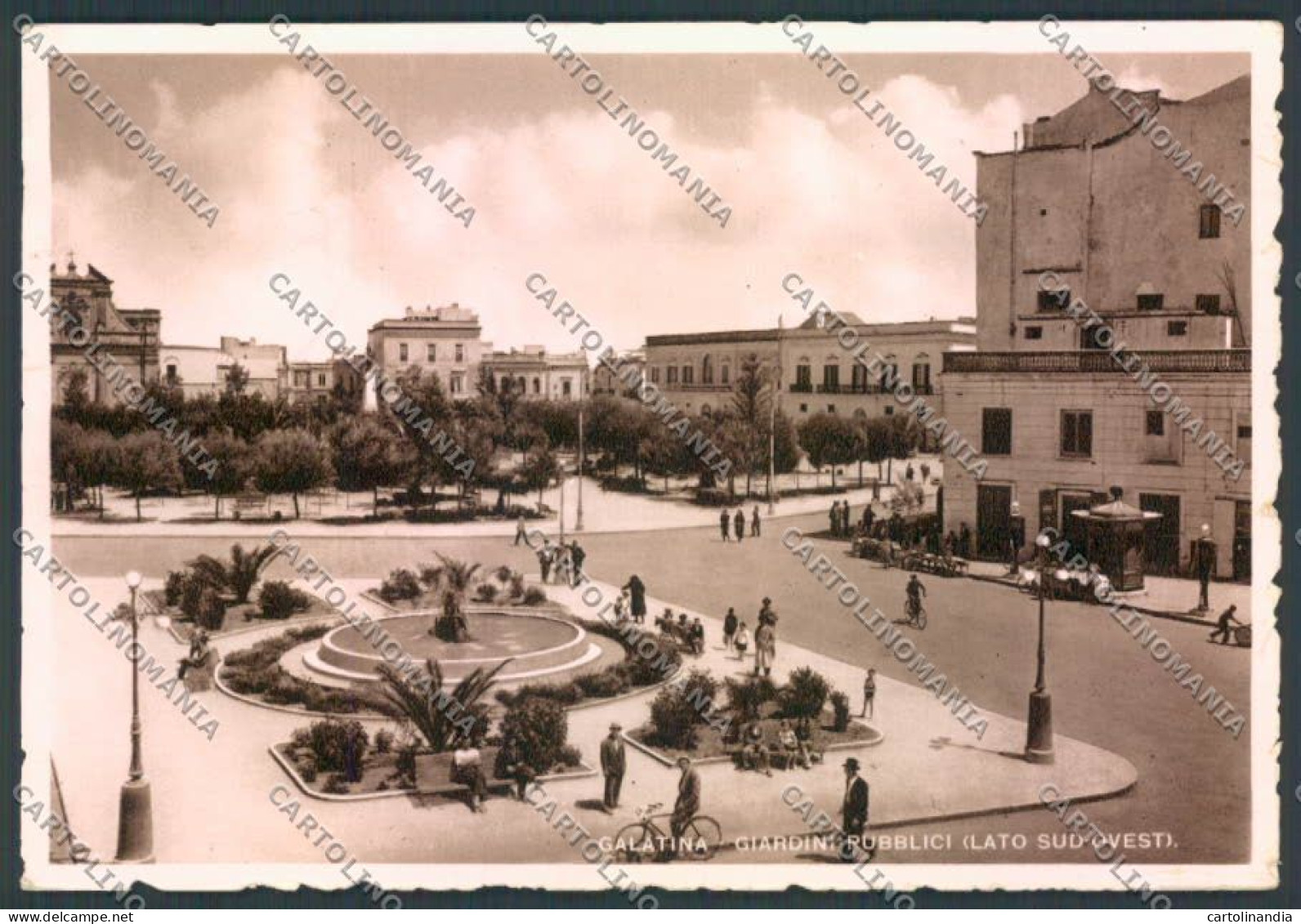 Lecce Galatina Foto FG Cartolina ZF7042 - Lecce