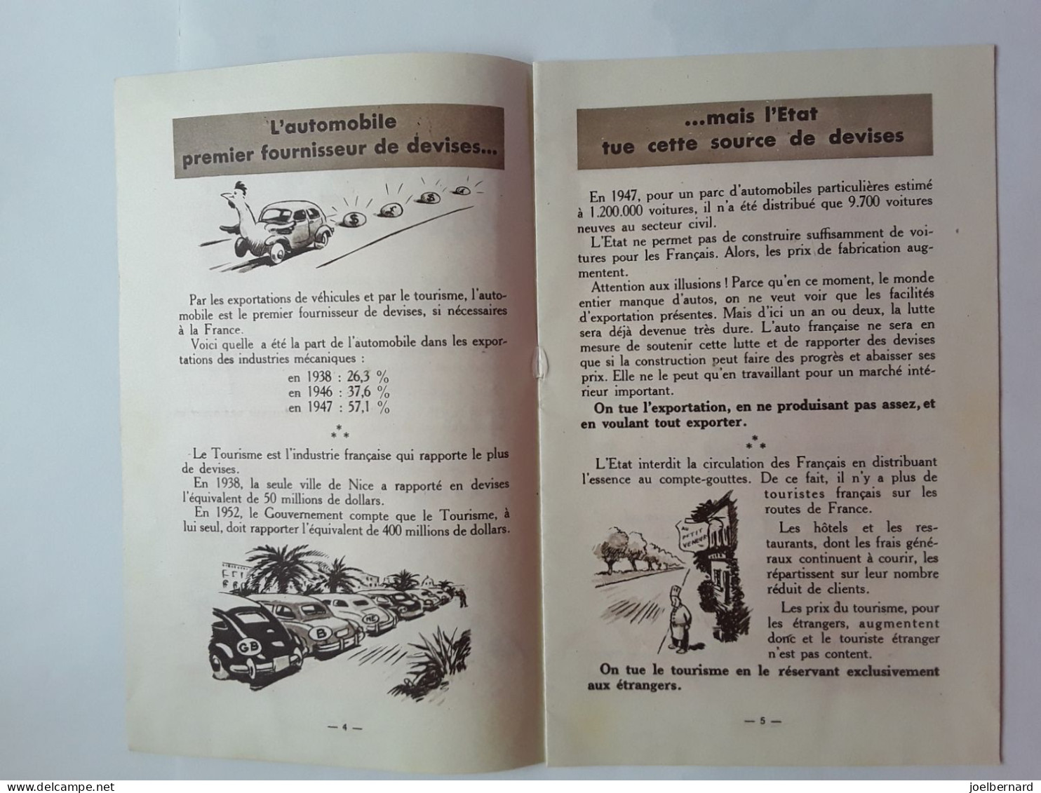 ETUDES AUTOMOBILES. PARIS. L'AUTOMOBILE OU LA POULE AUX OEUFS D'OR - Unclassified