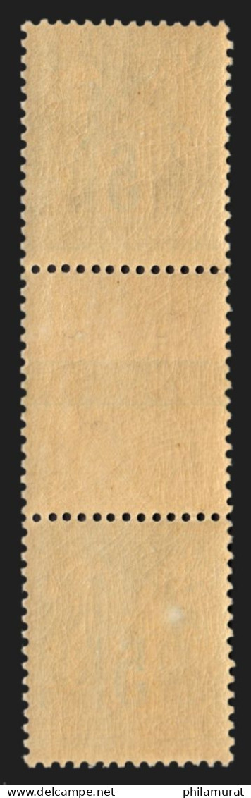 N°106a, Types II Et I Se Tenant, Sage 5c Vert-jaune, Neuf ** Sans Charnière TB - 1898-1900 Sage (Type III)