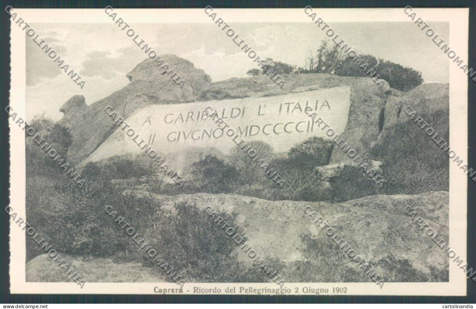 Sassari Caprera Garibaldi Cartolina ZG0272 - Sassari