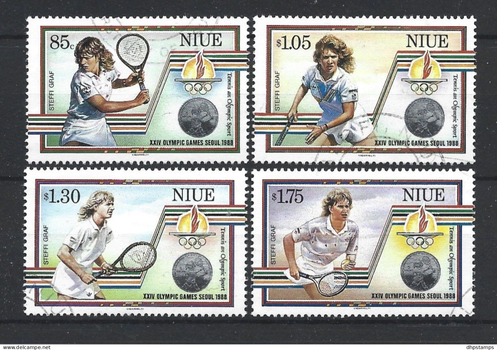 Niue 1987 Ol. Games Seoul Y.T. 520/523 (0) - Niue