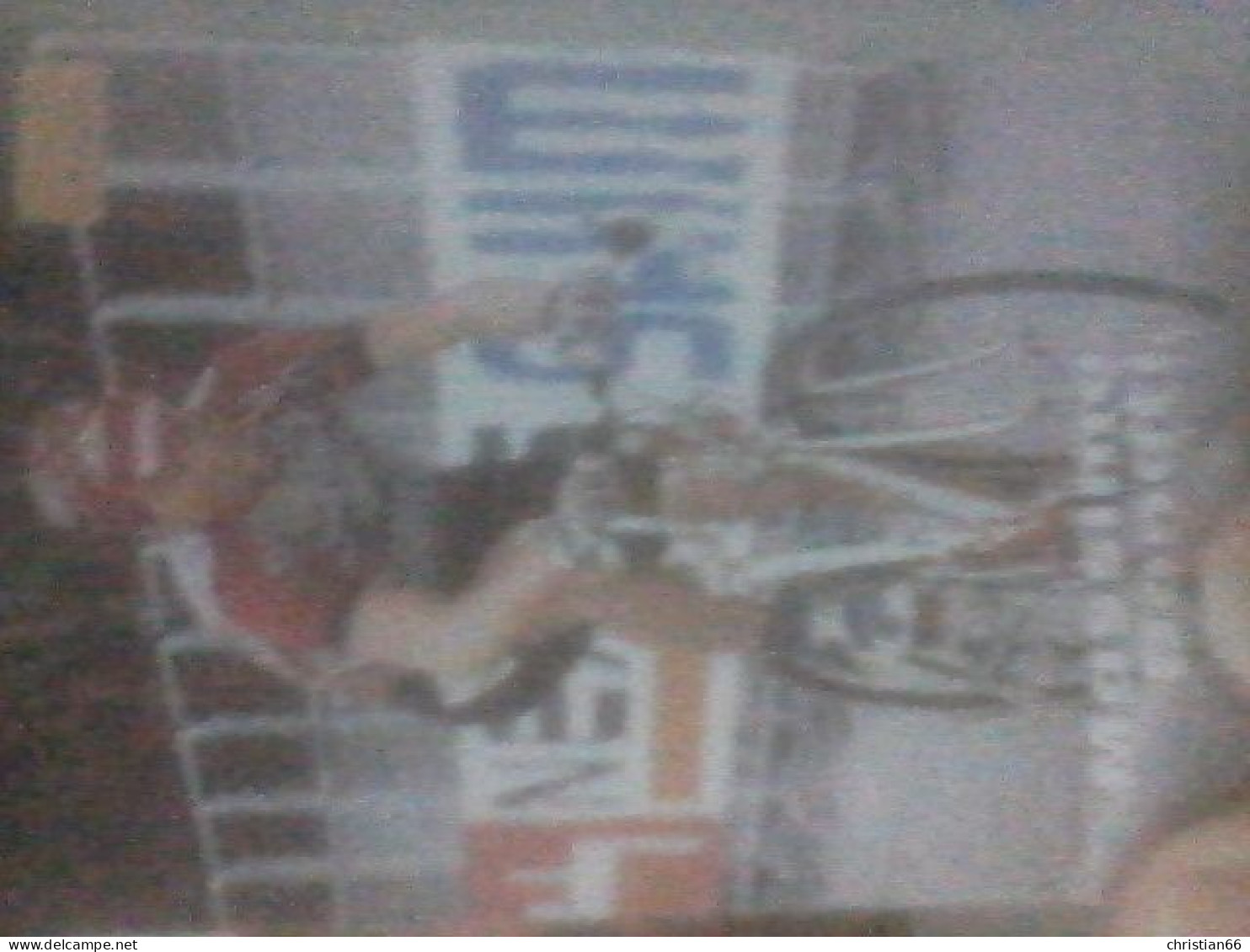 CYCLISME 1996  : PETITE CARTE MASSIMO DONATI TEAM SAECO  (série Merlin Ultimate) - Cyclisme