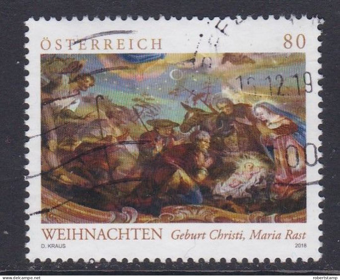 AUSTRIA - Sello Matasellado 2018 - Used Stamps