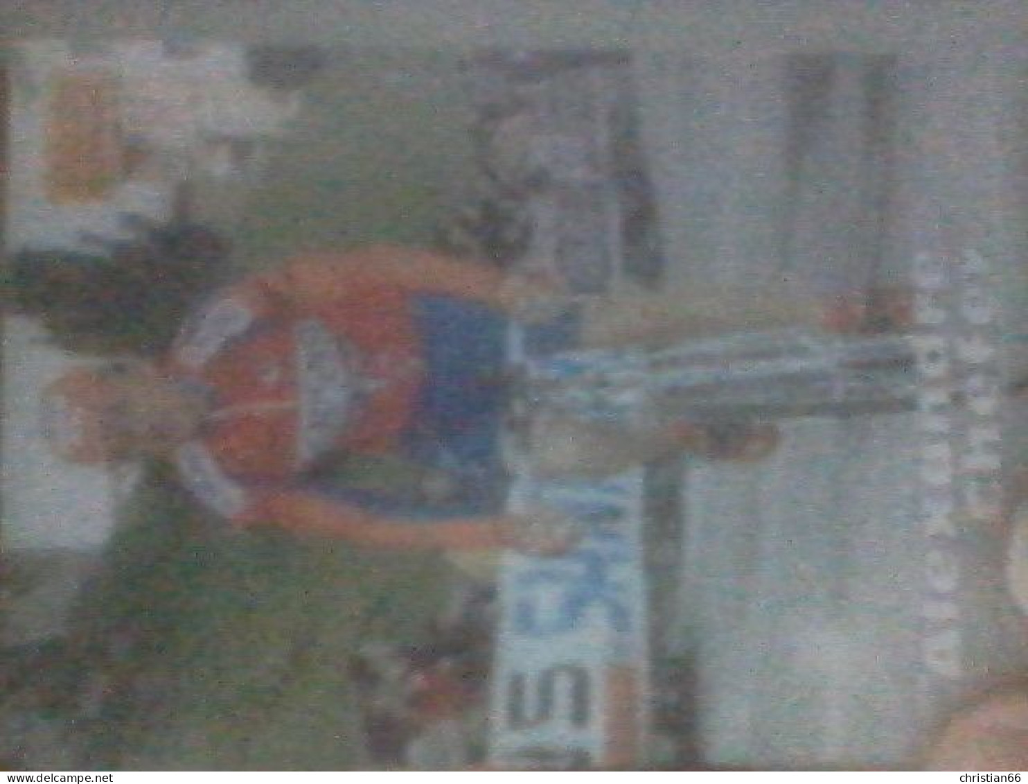 CYCLISME 1996  : PETITE CARTE ALEXANDRE SHEFER TEAM SCRIGNO  (série Merlin Ultimate) - Cyclisme