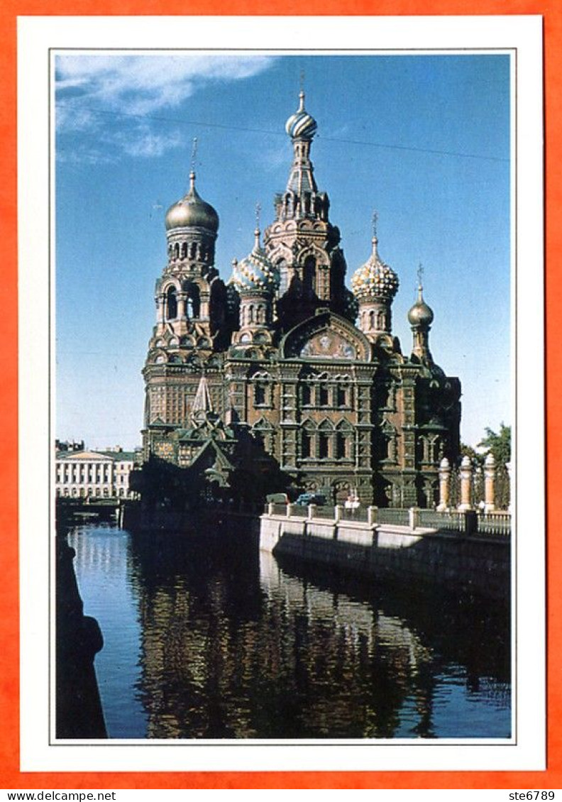 URSS CCCP  Leningrad Eglise De La Résurrection - Géographie