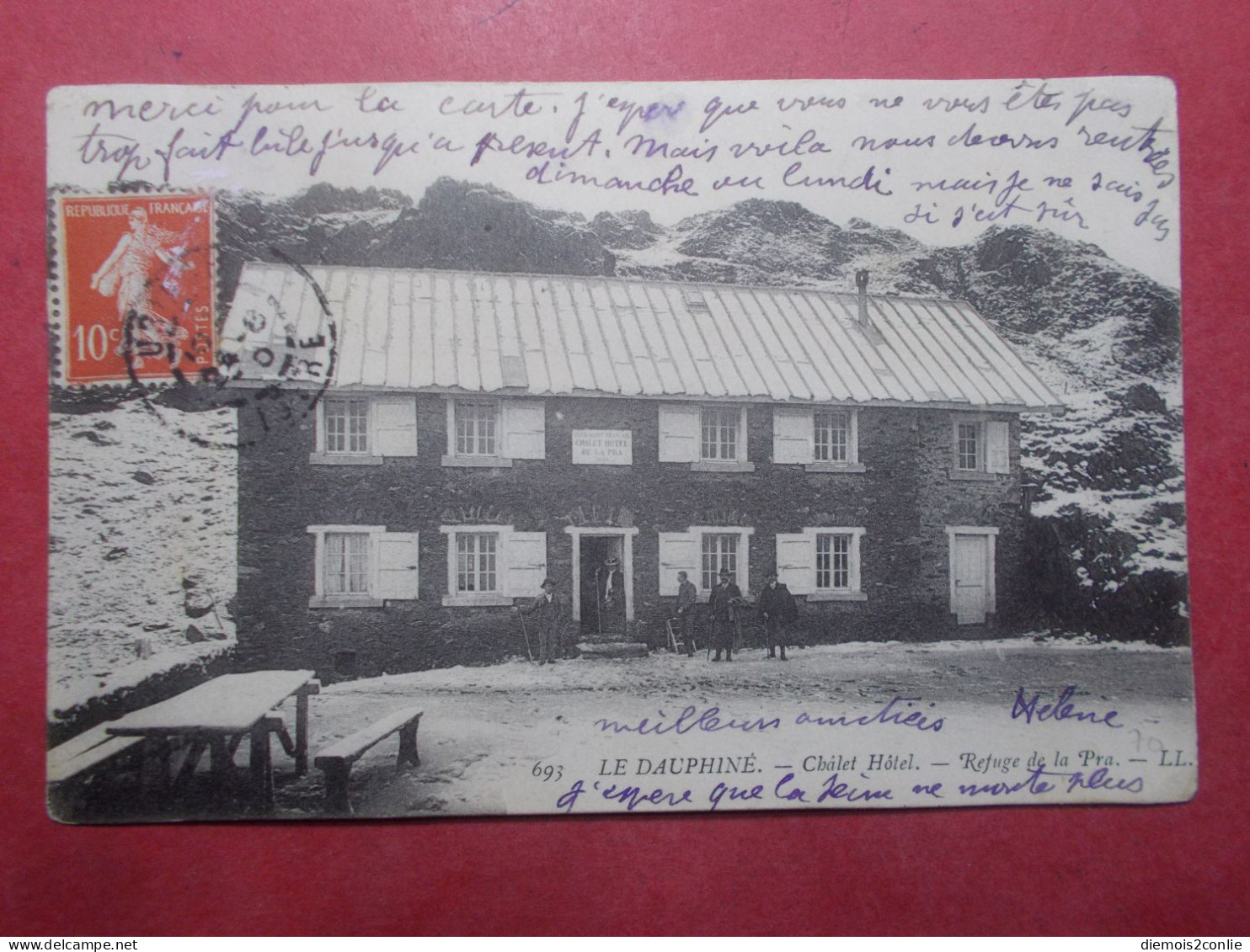 Carte Postale CPA - Refuge De La Pra - Châlet Hôtel - Pionnière (B319) - Other & Unclassified