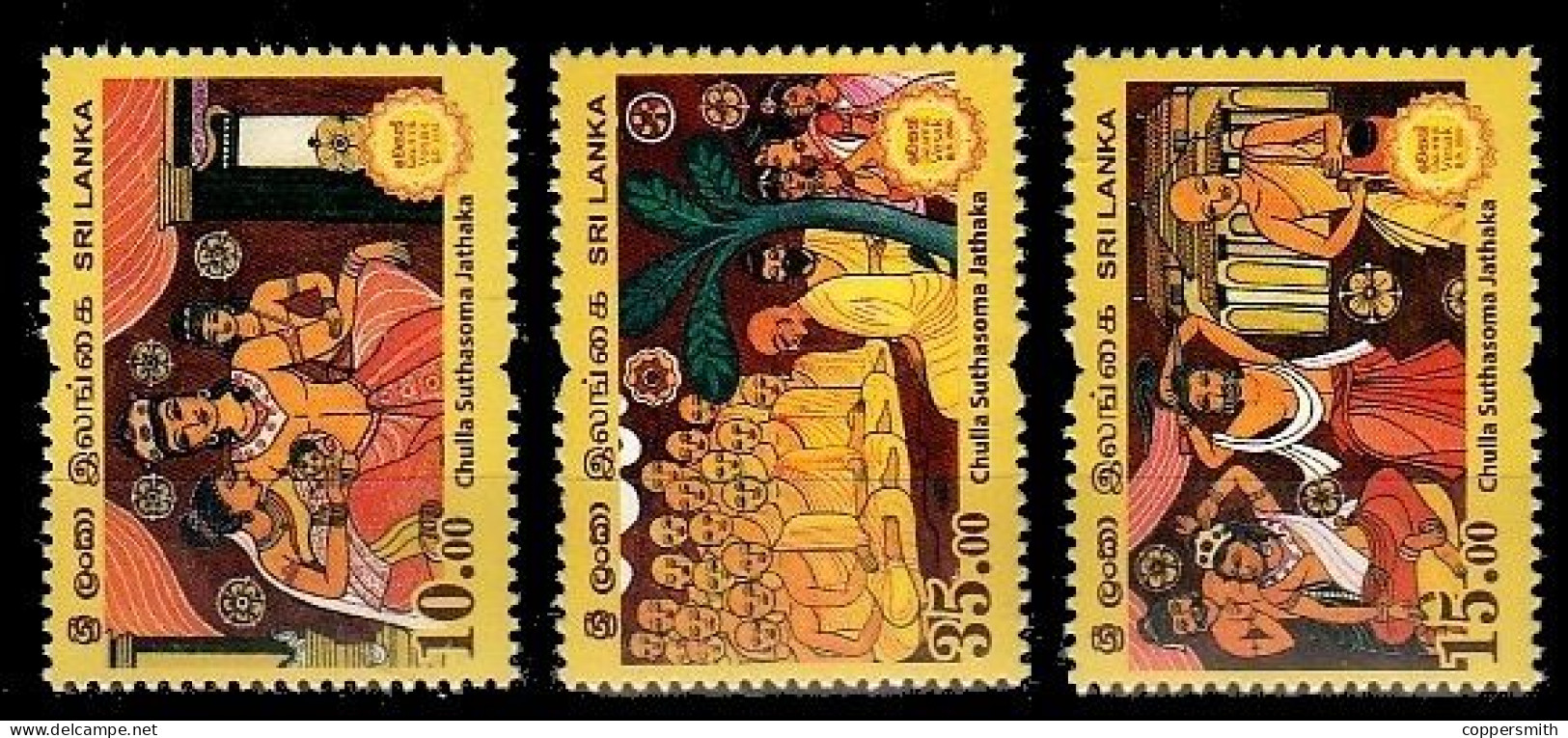 (1160) Sri Lanka  Culture / Religion / Vesak / 2018  ** / Mnh  Michel 2201-03 - Sri Lanka (Ceylan) (1948-...)