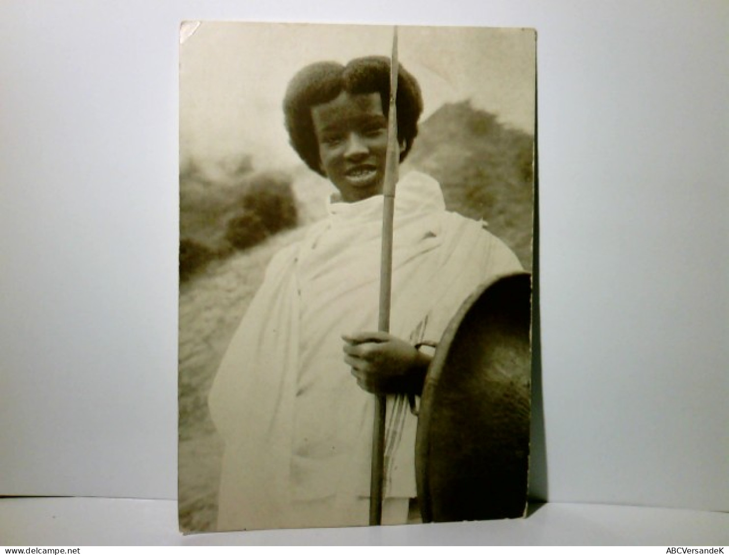 Somali - Dorf Aus Abessinien. L. Ruhe - John Hagenbeck. Alte Ansichtskarte / Postkarte S/w, Ungel., Alter O.A. - Ohne Zuordnung