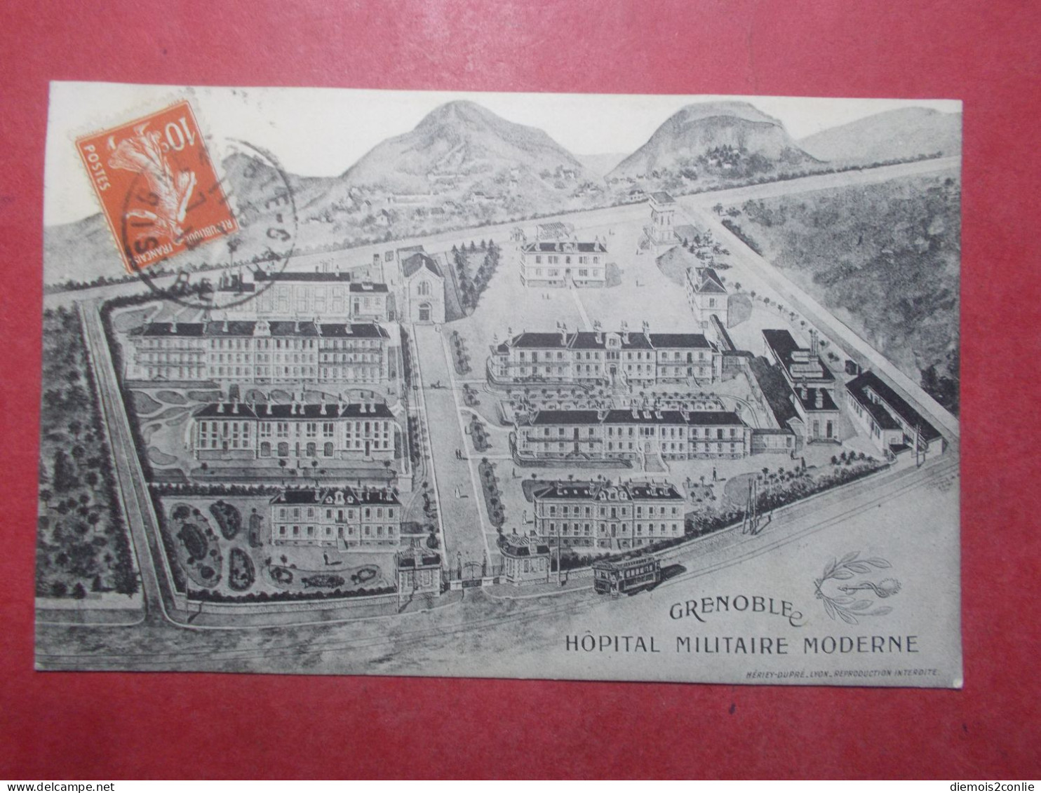 Carte Postale CPA - GRENOBLE (38) - Hopital Militaire Moderne1914 (B321) - Grenoble