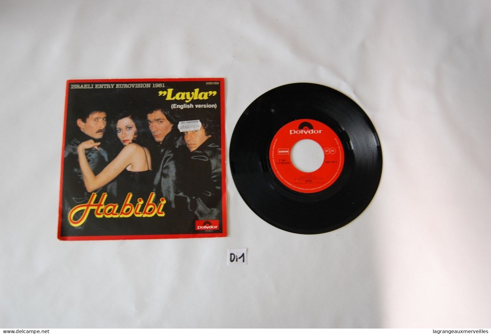 Di1- Vinyl 45 T - Habibi - LAYLA - Polydor - Disco & Pop