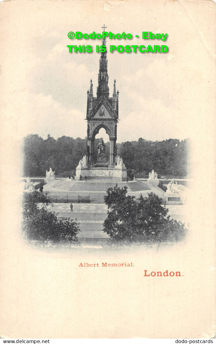 R437932 Albert Memorial. London - Autres & Non Classés