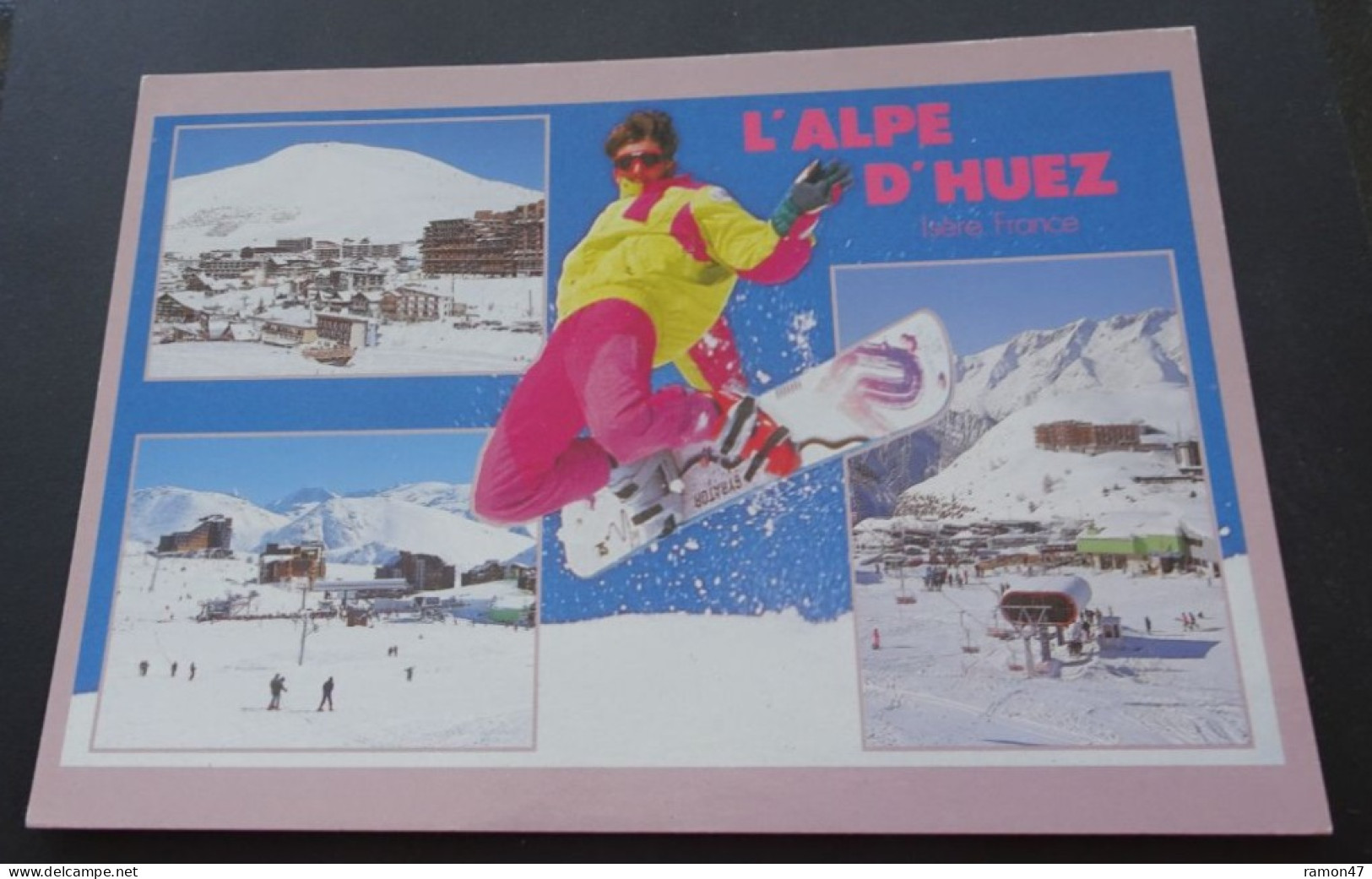 L'Alpe D'Huez Isère - La Station Sous La Neige - EDY Chambéry - Bourg-d'Oisans