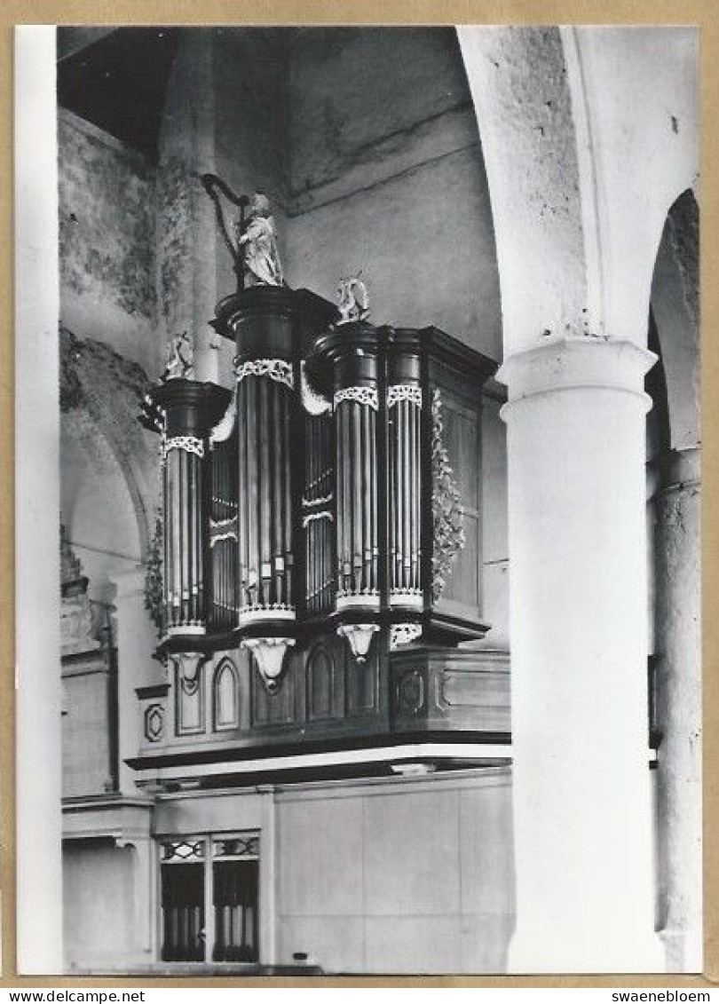 NL.- GEERTRUIDENBERG. GEERTRUIDSKERK. HERV. GEMEENTE. ORGEL. ONGELOPEN - Chiese E Cattedrali