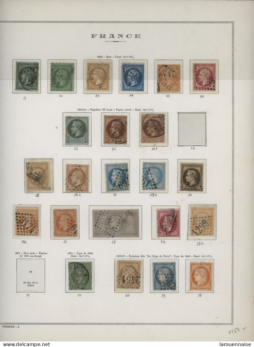 FRANCE  - CLASSIQUES TOUT ÉTATS- N°4 / 106 - 1849-1850 Cérès