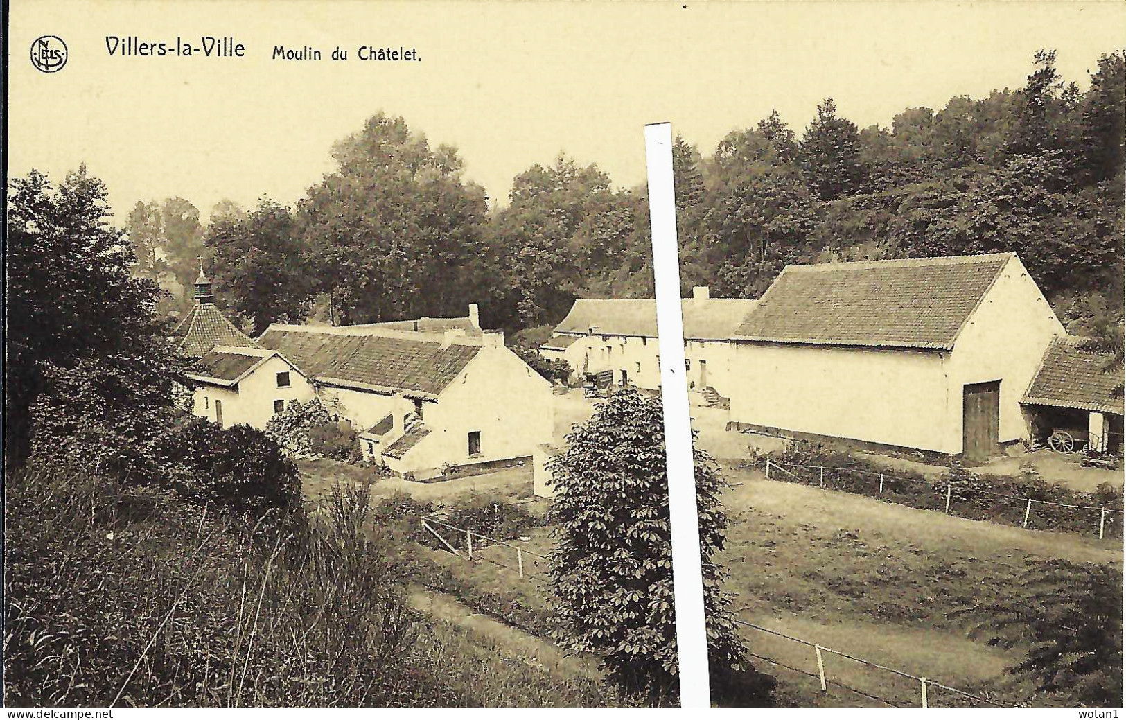 VILLERS-LA-VILLE - Moulin Du Chatelet (Ligne Blanche Fictive) - Villers-la-Ville