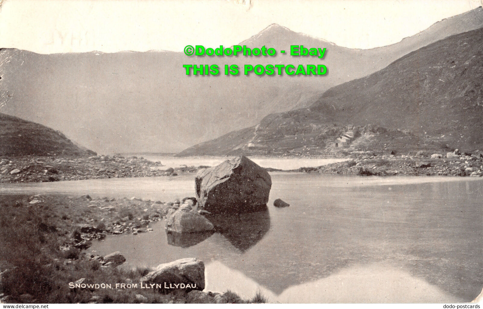 R438008 Snowdon From Llyn Llydau. Dainty Series. Dennis. 1913 - Mondo