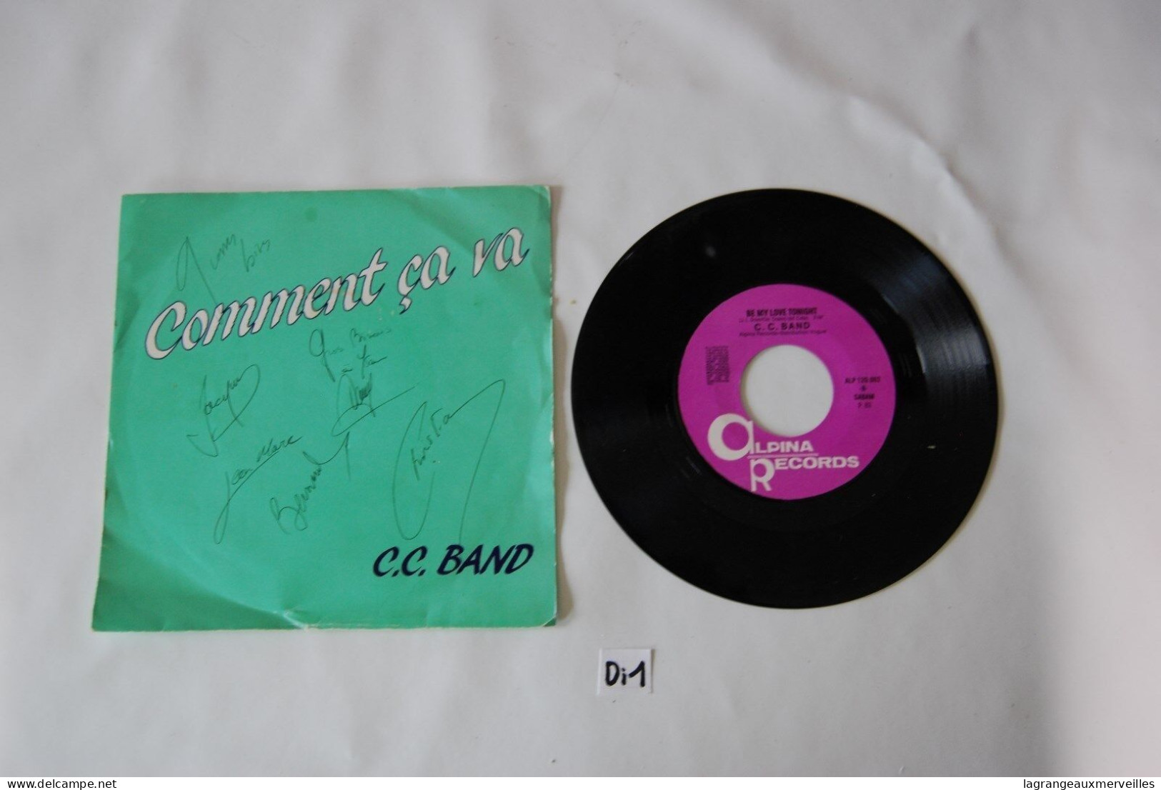 Di1- Vinyl 45 T - Comment Ca Va - CC Band - Disco & Pop