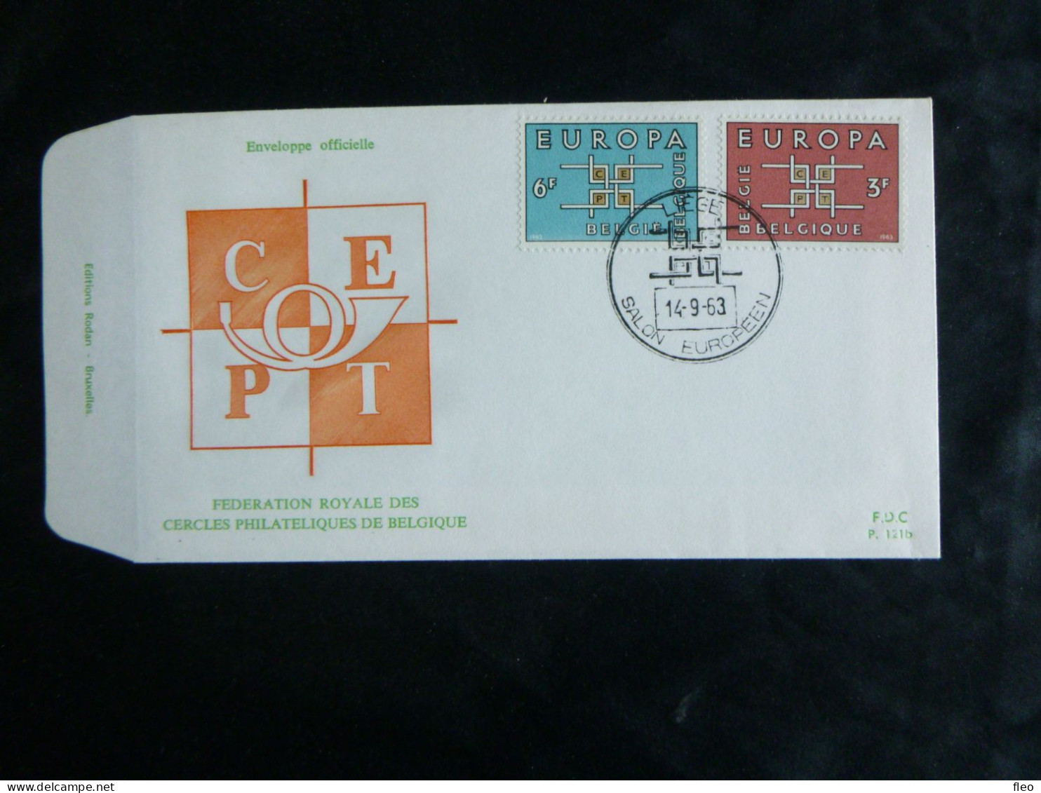 1963 1260-1261 FDC's  ( Liége ) : " Europa 63 " - 1961-1970