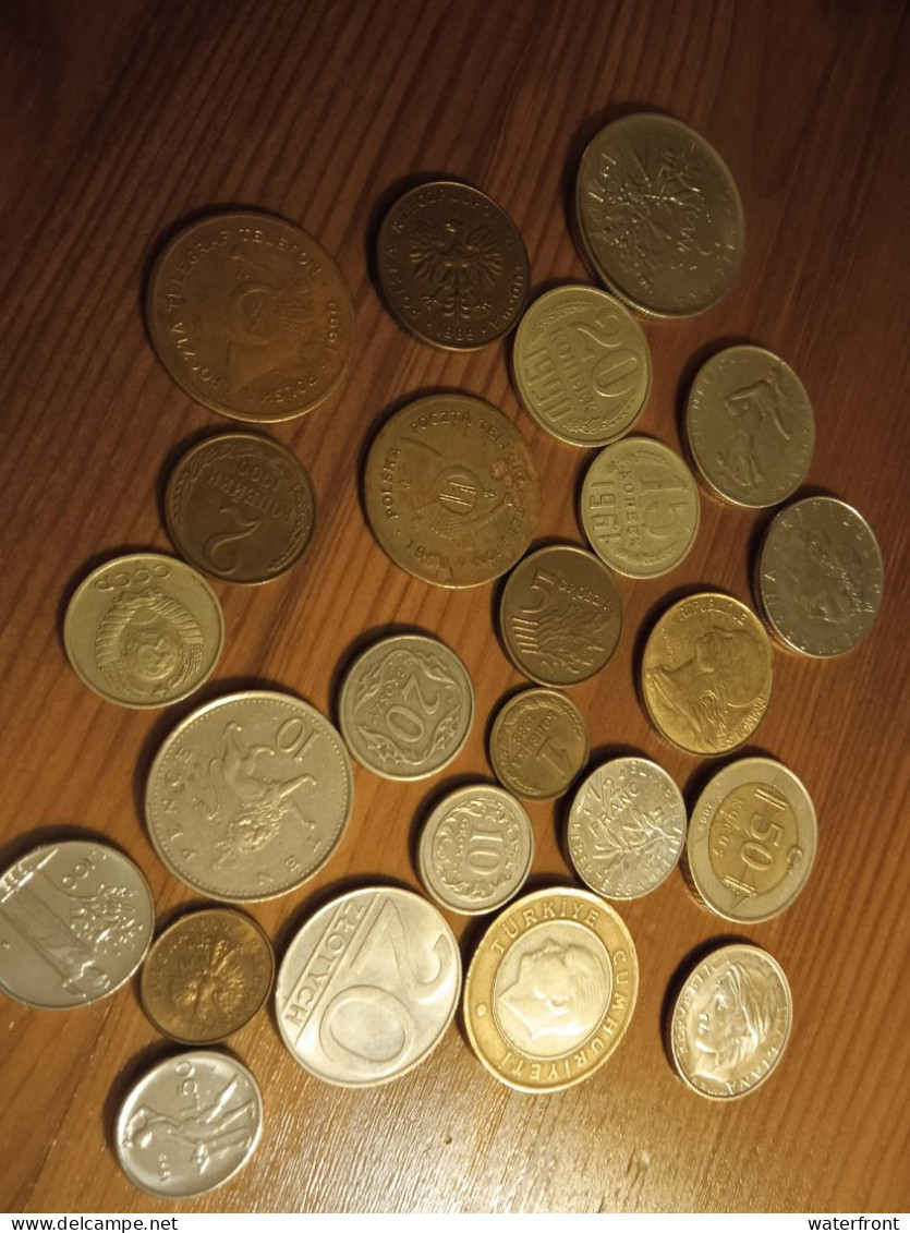Lot 50 Coins From Several Countries - Kilowaar - Munten