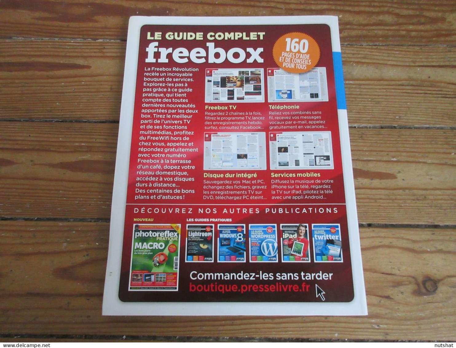 LIVRE Le GUIDE COMPLET FREEBOX REVOLUTION 2013. 150p. Couverture Souple.        - Kino/Fernsehen