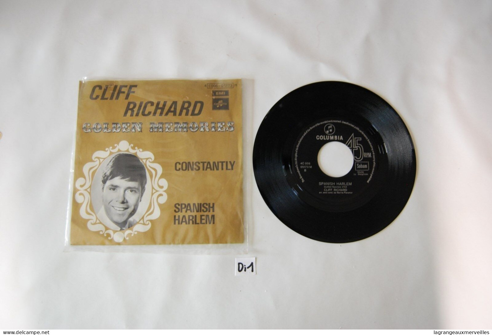 Di1- Vinyl 45 T - Cliff Richard - Constantly 2T - Columbia - Rock