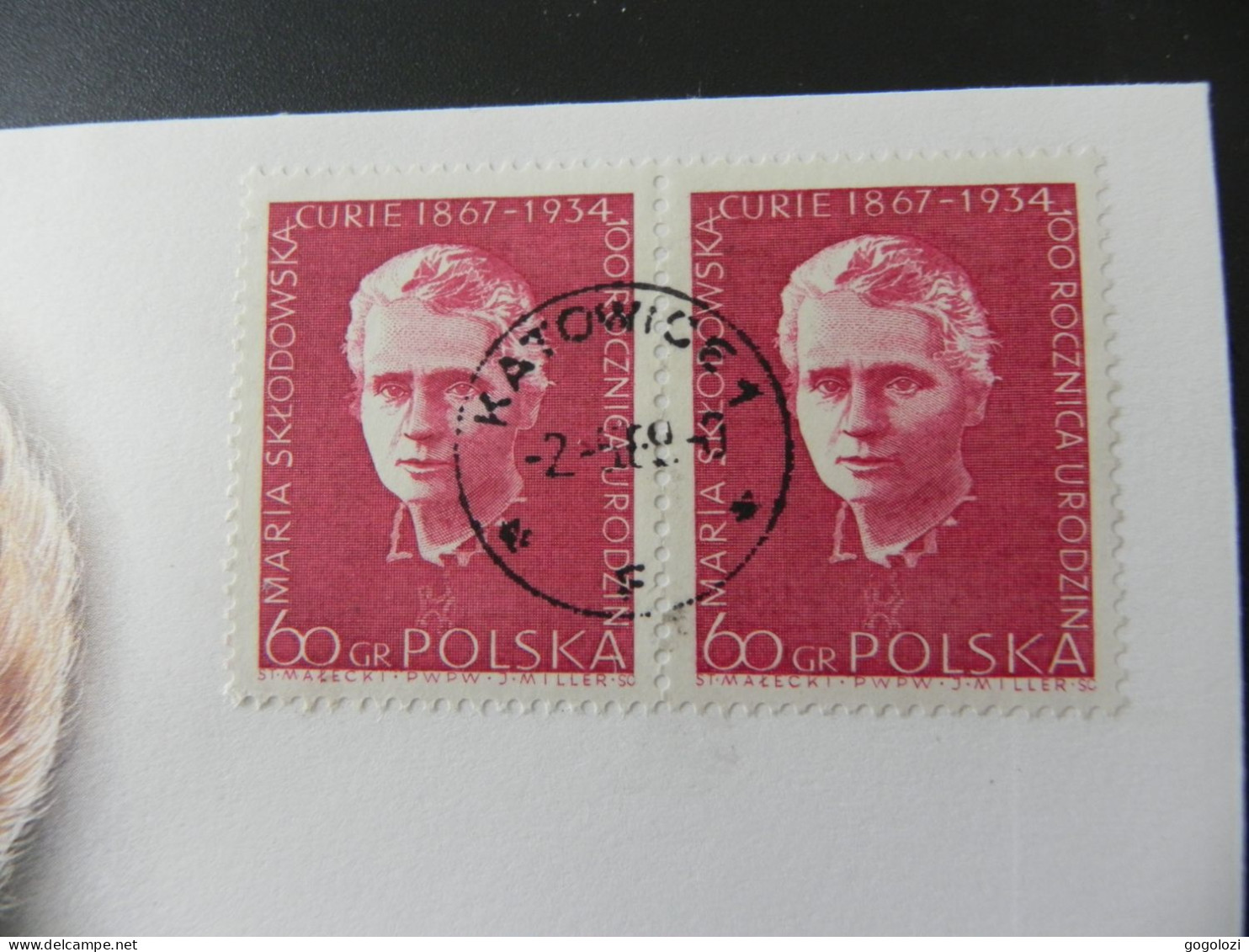 Poland 10 Zlotych  1967 - Marie Curie - Numis Letter - Poland