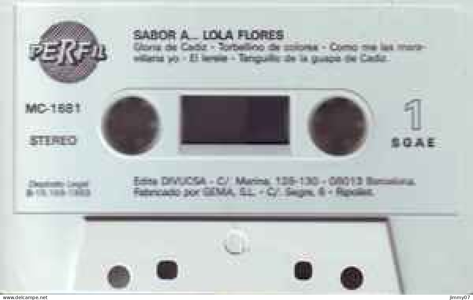 Lola Flores - Sabor A... (Cass, Comp) - Casetes